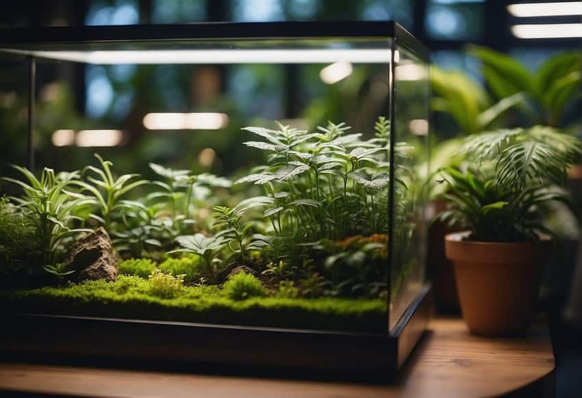 small glass plant terrariums