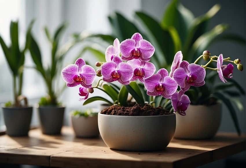 --- Purple Orchids ---
